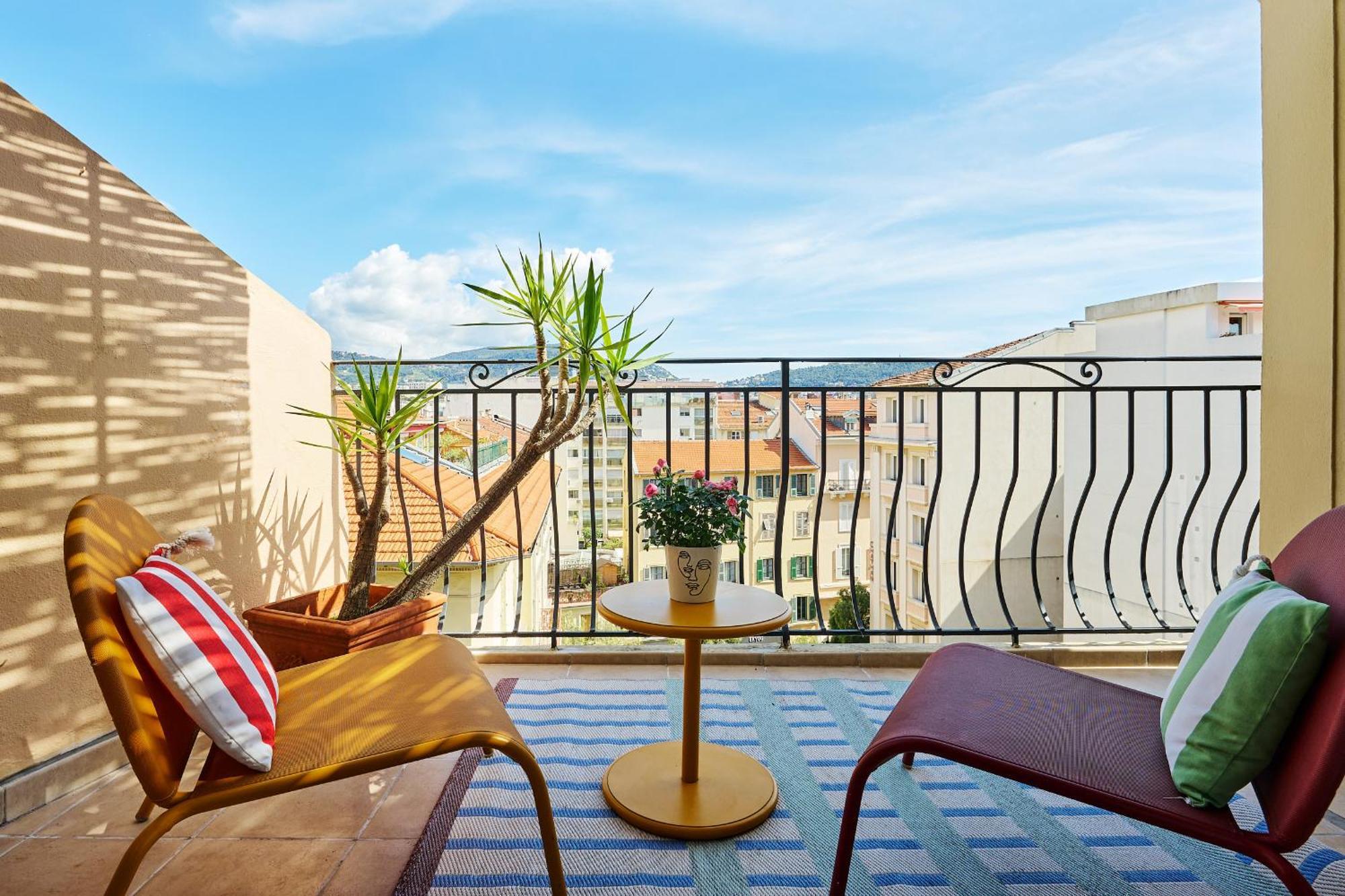 Hotel Le Grimaldi By Happyculture Nice Eksteriør bilde